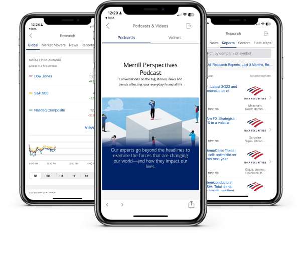 Market research and perspectives screenshots